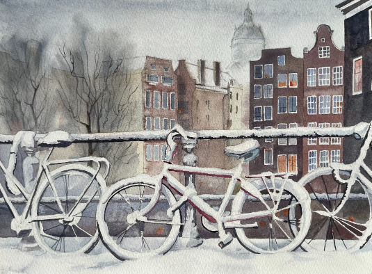 Aquarell Kunstwerk
