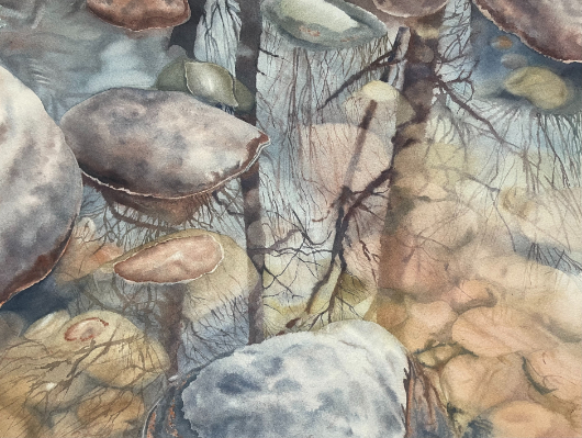 Aquarell Kunstwerk